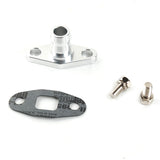 Turbo Oil Feed Fitting & Drain Flange Kit For BorgWarner S200SX S360 363 366 400 Series