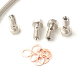 Oil & Water Line Kit for Mitsubishi 6G72T 3000GT VR4 Stealth TD04 Twin Turbo