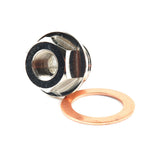 Exhaust Temp Temperature Sensor Adapter M18x1.5mm pitch 1/8NPT 1/8PT 8.7mm hole