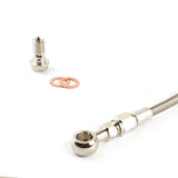 40" 4AN AN-4 Oil Feed Line Kit For VW Golf / Passat & AUDI A4 A6 1.8T AEB ANB K03 K04