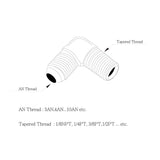 4AN Oil Feed Line For 4G63T DSM 1G 2G Eclipse EVO 1~3 TD05H TD06 From Oil Filter