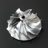 6+6 Compressor Billet Wheel For MHI TF035HL-13T (38.3/51) 6+6 w/ extend tip