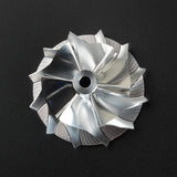 6+6 Compressor Billet Wheel For MHI TF035HL-13T (38.3/51) 6+6 w/ extend tip