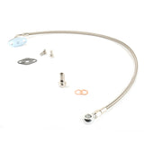 20" 4AN Oil Feed Line For T3 T4 Series w/ M14 x 1.5mm Banjo Bolt for ENG 2.5mm