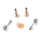 1 Pair 3AN AN-3 Banjo Bolt Kit Of Motorcycle Caliper Master For Honda Kawasaki