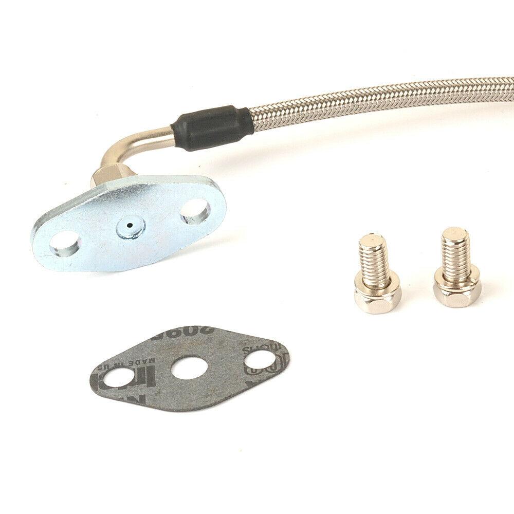 27.5" AN4 Oil Feed Line For Holset's Cummins' HX35 HX40 HX50 HX55 1/8N