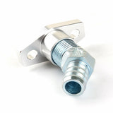 Aluminum Turbo Oil Return Flange For TD04 TD05 TD06 w/IHI RHF4 RHB4 45DEG 5/8" Barb