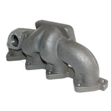 Low Mount Exhaust Manifold with Wastegate Hole For Honda Civic B16 B18 B20 with T3 Turbo Inlet