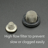 4AN Oil Feed Line w/ Filter For Mercedes Benz 1975~1985 W123 300D OM617 Garrett TB03 Turbo 2.5mm
