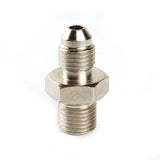 Oil Feed Fitting 4AN to M12 12mm / 2.5mm hole to 4AN For SAAB VOLVO TD04H TD04HL BorgWarner K03 K04 Holset HX35 HX40 HX45 HX50 HX55
