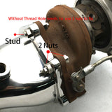 Twin Scroll Dump Pipe Head Fits SUBARU IHI VF36 VF37 VF42 VF49 VF53 VF56 VF58