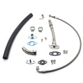 Top Mount Oil Feed & Return Line For TOYOTA 1JZ 2JZ engine with Garrett T3 T4 T04Z