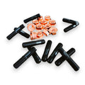 Manifold Black Studs & Egged Copper Nuts For TOYOTA 1JZ 2JZ 1JZGTE 2JZGTE SOARER SUPRA