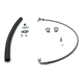 Top Mount High Mount Oil Feed & Return Line Kit For NISSAN CA18DET S13 Greddy TD05 TD06 Oil Cooled