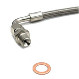 4AN Ölzuleitung &amp; NBR Rücklaufleitung für Holset HX35 HX40 HX50 auf Nissan RB25DET