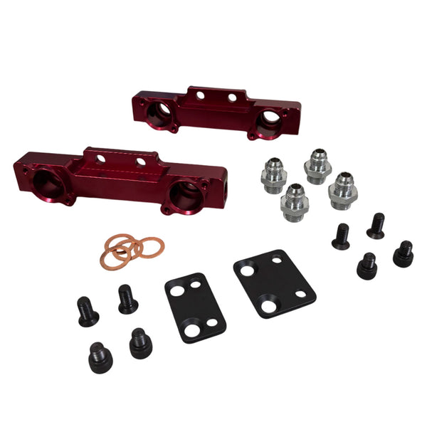 Red Fuel Rail Injector Bracket For SUBARU WRX STI GC8 EJ20 V3 V4