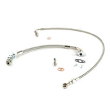 Oil Feed Drain Line Kit For VOLVO 740 940 B230 B234FT with OEM VOLVO TD04H-13C