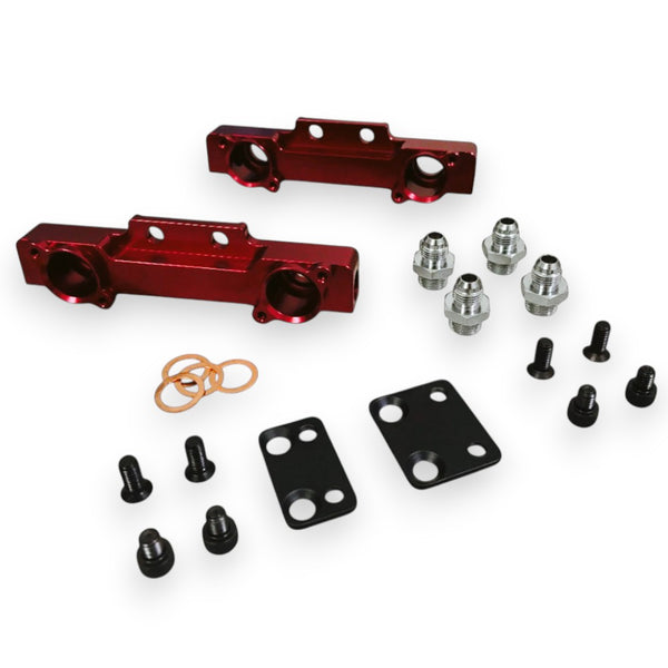 Red Fuel Rail Injector Bracket For SUBARU WRX STI GC8 EJ20 V3 V4