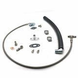 4AN Oil Feed & Return Line Fits Nissan Safari Patrol 4.2L TD42 GQ Engine with Factory HT18 Series