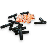 Manifold Black Studs & Egged Copper Nuts For TOYOTA 1JZ 2JZ 1JZGTE 2JZGTE SOARER SUPRA