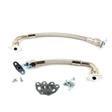 AN10 Oil Return Line Kit For Mitsubishi 6G72T 3000GT VR4 & TD04 Twin Turbo