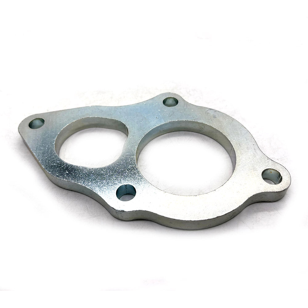 Turbo Turbine Outlet & Dump Pipe Flange For Mitsubishi 4G63T EVO1~3 VR4 DSM Turbo