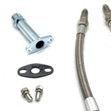 Universal Oil Water Kit with Filter for Garrett GT25 GT28 G25 G30 Ball Bearing Turbo  40" oil feed line
