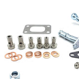 Oil & Water Line Kit w/Gasket For SAAB 9-3 / 9-5 B253R 1998-2002 GT17 to TD04HL 15T 19T Series