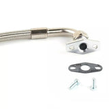 DIY 10AN Drain Line Kit For VOLVO 740 940 B230 B234FT with OEM VOLVO's MHI TD04H-13C