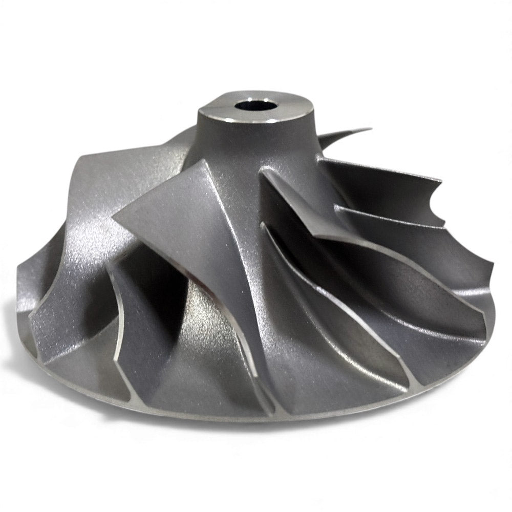 6+6 Cast Compressor Wheel For Garrett T3/T4 T04E 2.23"/2.95" / Trim 57 / 442476-0014