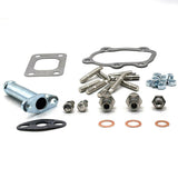 Turbo Gasket & Adapter Kit For Garrett GT25R GT28R Ball Bearing 5 Bolt 743347-0002