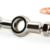 AN4 Oil Feed Line Kit For BMW N63 X5 X6 550i 650i 4.4L V8 with Twin MGT2256S 793647-1