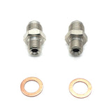 90Deg 6AN Water Line Kit For Mitsubishi 4D56T 2.5L Montero Shogun  1984-1999 with TF035 TD04 Turbo