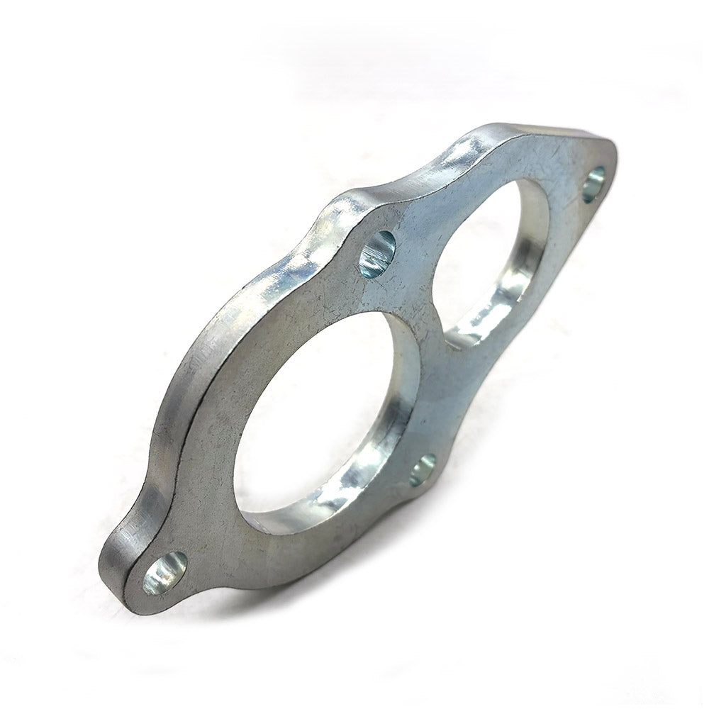 Turbo Turbine Outlet & Dump Pipe Flange For Mitsubishi 4G63T EVO1~3 VR4 DSM Turbo