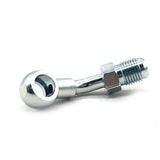 45DEG AN-6 M12 / 12mm Long Neck Banjo Fitting