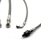 Universal Oil Water Kit with Filter for Garrett GT25 GT28 G25 G30 Ball Bearing Turbo  40" oil feed line