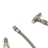 Universal Oil Water Kit with Filter for Garrett GT25 GT28 G25 G30 Ball Bearing Turbo  40" oil feed line