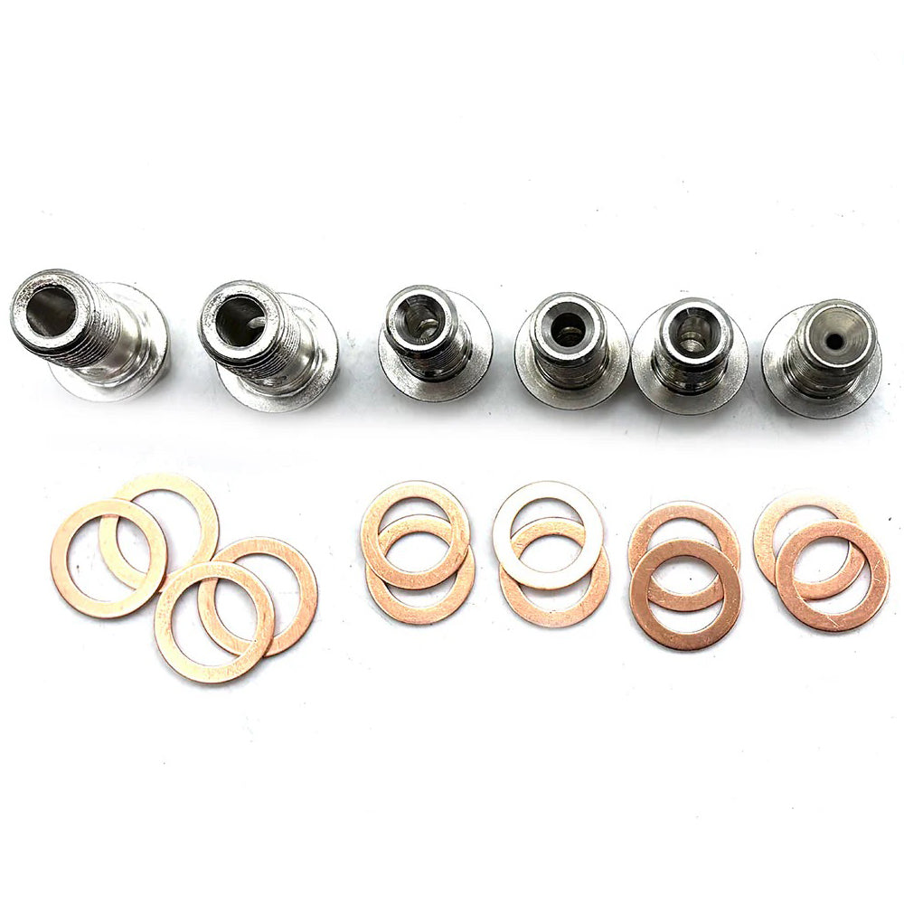 Oil & Water Line Kit w/Gasket For SAAB 9-3 / 9-5 B253R 1998-2002 GT17 to TD04HL 15T 19T Series