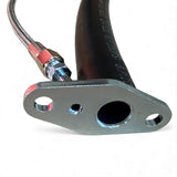 4AN Oil Feed & 3/4" Soft Hose Return Line For Toyota Land Cruiser 12HT HJ61 4.0L Diesel with CT26 Turbo