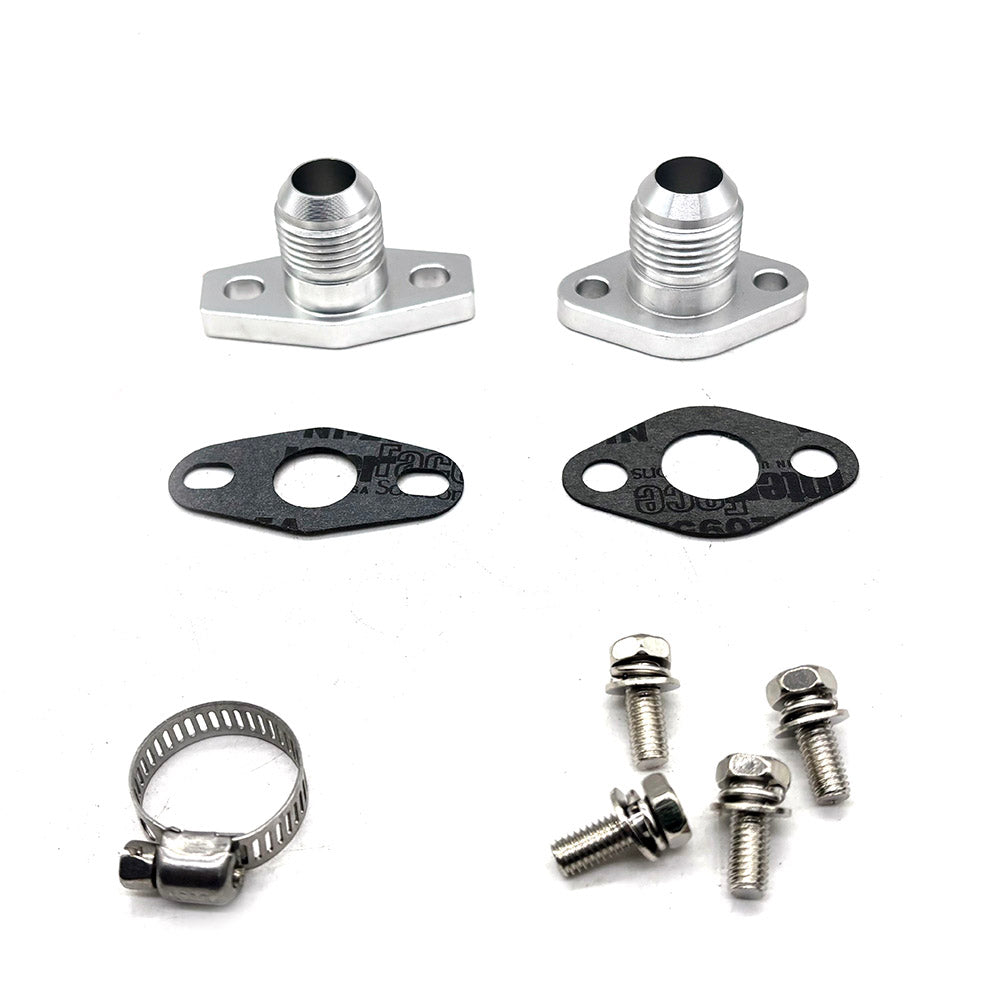 4AN Ölzuleitung &amp; 5/8"-Rücklaufleitung AUDI VW 1.8T A4 A6 A8 AEB ANB APU K03-029 K04-015