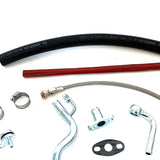 Turbo Oil Water Line Gen 3 EA888 AUDI VW GTI MK7 GOLF R w/ G series G30 G35
