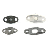 No restrictor Oil feed 4AN Return 10AN Flange for Garrett G-Series G40 G42 G45