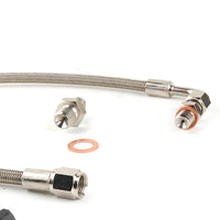 AN-4 Oil Feed Line w/ filter For Nissan TD42 Patrol GU Engine with GT28R Series