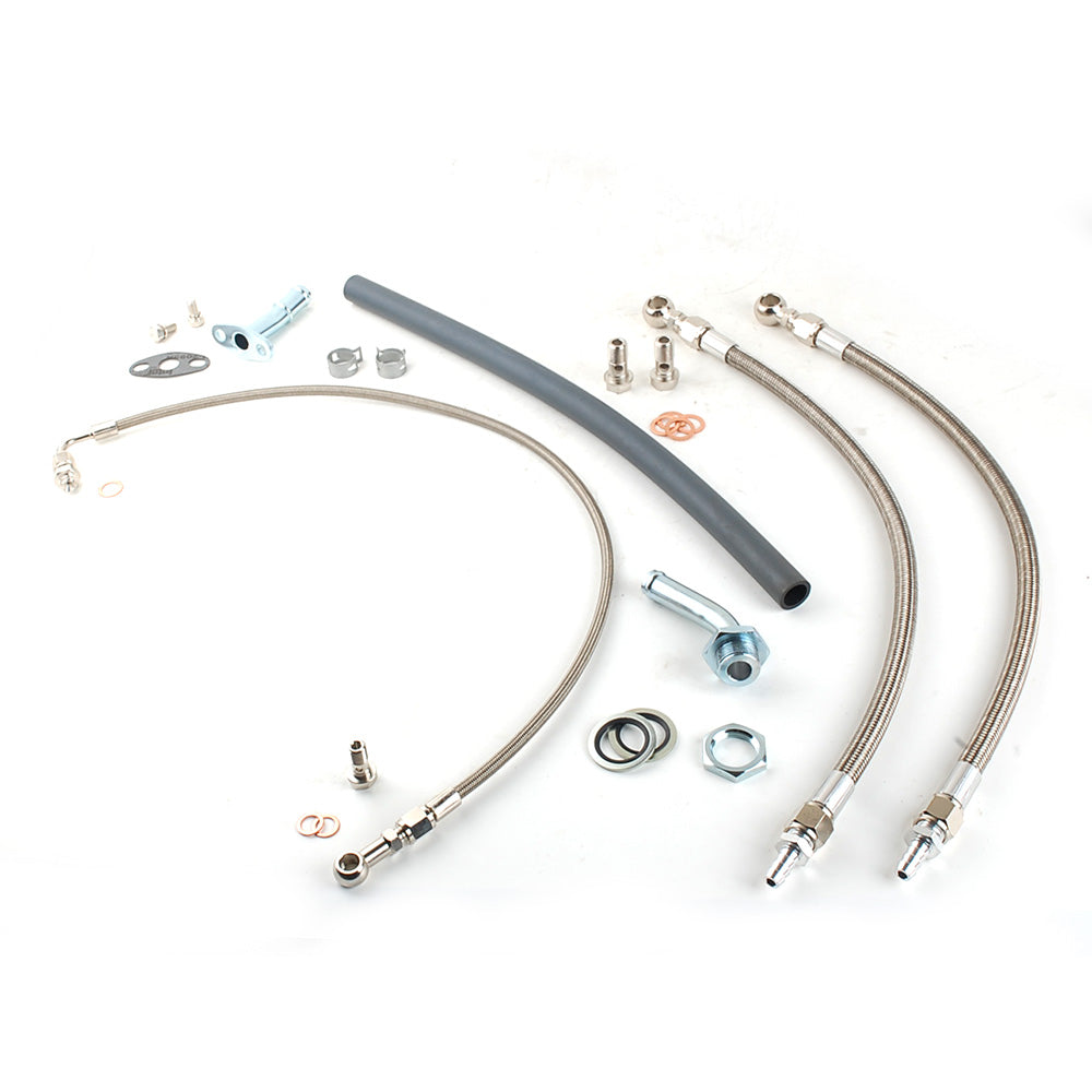 Öl- und Wasserleitungssatz für Garrett GT28R T25 5-Loch- und MAZDA MIATA MX-5 323 Motor