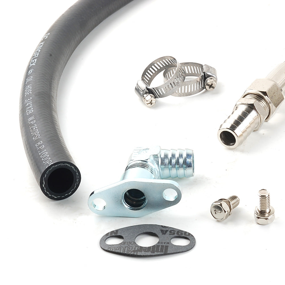 Turbo-Ölrücklaufleitungssatz für TOYOTA 3S-GTE 3SGTE MR2 Rev 1 2 3 mit CT26