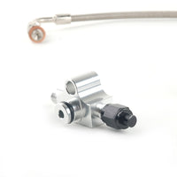 TOP Mount 4AN Oil Feed Line Kit For BMW N54 3.0L 135i 335i 535i Single GT30R GT35R Ball Bearing