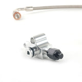 TOP Mount 4AN Oil Feed Line Kit For BMW N54 3.0L 135i 335i 535i Single GT30R GT35R Ball Bearing