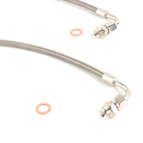4AN Oil Feed Line For Nissan VG30DET with Twin Turbo Garrett GT25R GT28R GT30R Series