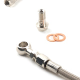 4AN Oil Feed Line For Nissan VG30DET with Twin Turbo Garrett GT25R GT28R GT30R Series