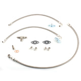 4AN Oil Feed Line For Nissan VG30DET with Twin Turbo Garrett T3/T4 & Greddy T67
